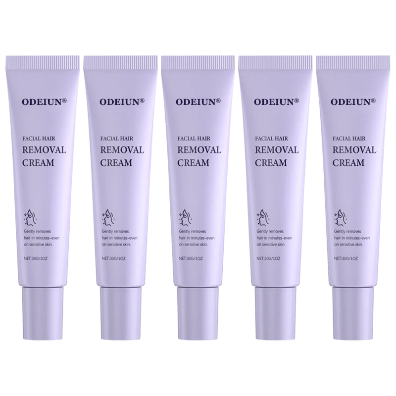 Gentle and Painless Facial Hair Removal Cream