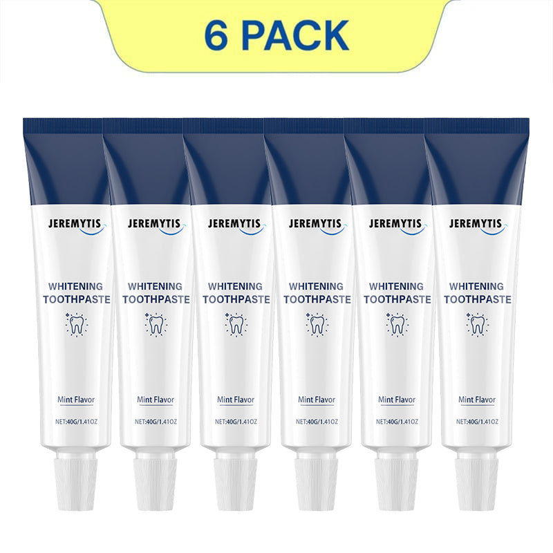 🦷 Fluoride-Free Hydroxyapatite Teeth Whitening Toothpaste with Coconut Oil & Xylitol ❄️