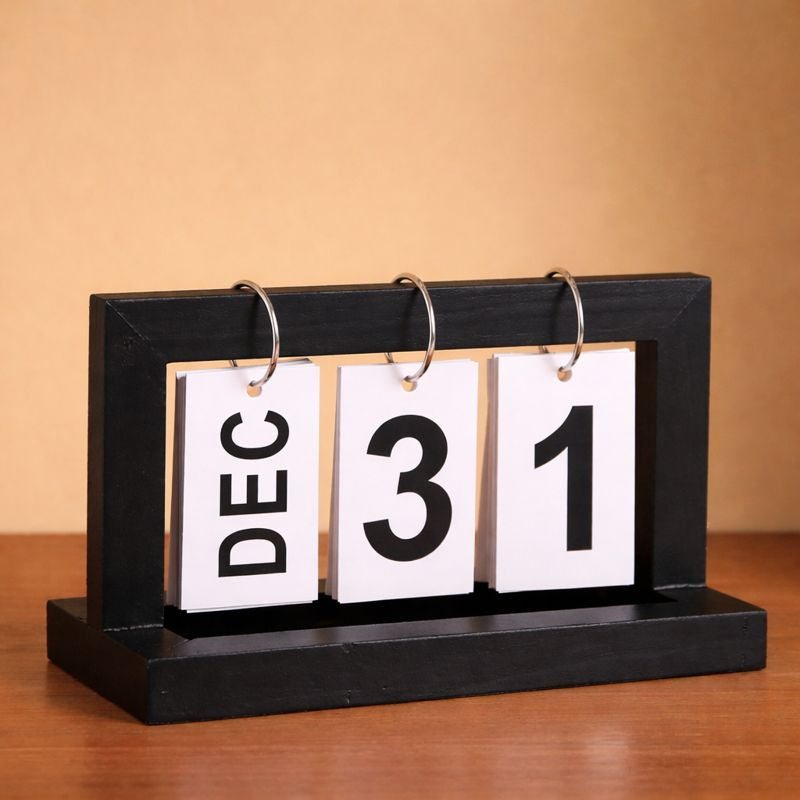 INS Style Flip Desk Calendar (20 × 9 × 12 cm)